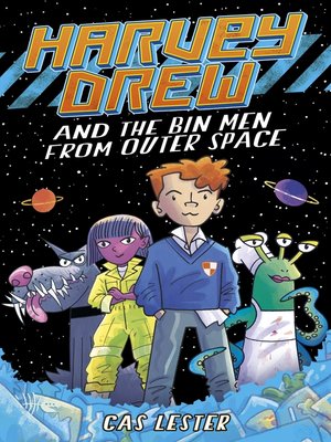 cover image of Harvey Drew and the Bin Men From Outer Space